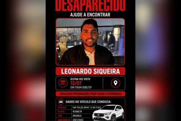 Empresário que saiu do DF para comprar carro em SP está desaparecido - destaque galeria