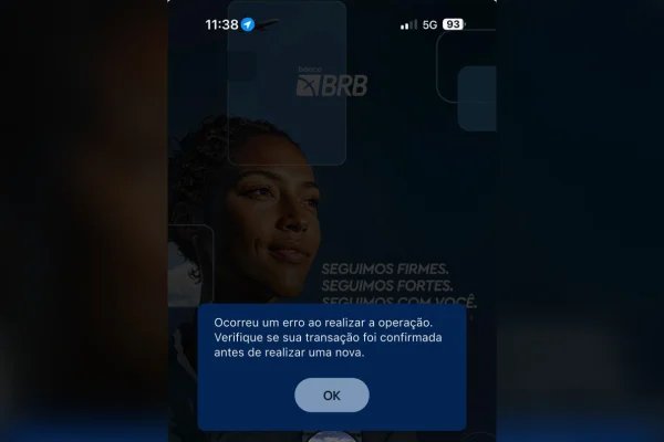 BRB confirma falha no app e prevê normalização até as 15h - destaque galeria